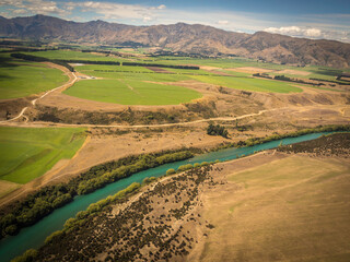 Aerial View of Central Otago