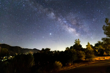 Obraz na płótnie Canvas Milky Way, Sierra