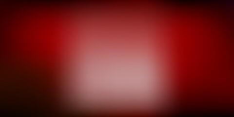 Obraz premium Dark Green, Red vector gradient blur background.