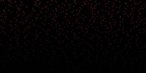 Dark Red vector background with colorful stars. Shining colorful illustration with small and big stars. Pattern for wrapping gifts.