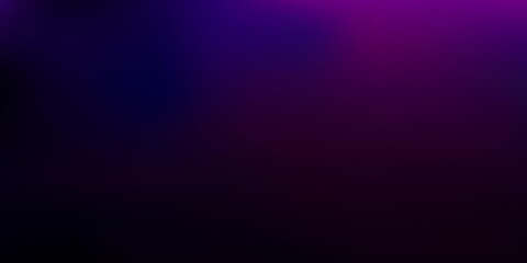 Dark purple, pink vector blurred backdrop.