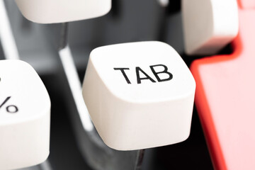 Manual Typewriter Key Cap