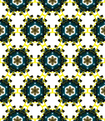 Geo Geometric, Endless Repeat Painting. 