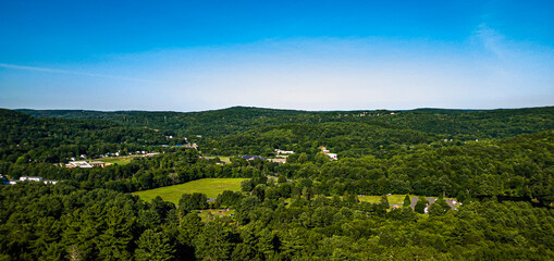 landscape with mountains