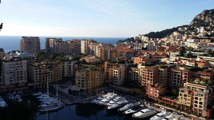 Fontvieille Harbour, yacht