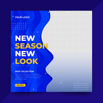 Fashion sale instagram or facebook banner template