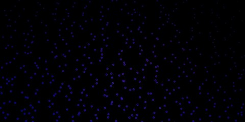 Dark Pink, Blue vector texture with beautiful stars. Decorative illustration with stars on abstract template. Pattern for websites, landing pages.