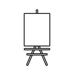 Canvas icon vector simple design