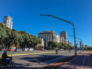 Avenida Libertador Buenos Aires Argentina