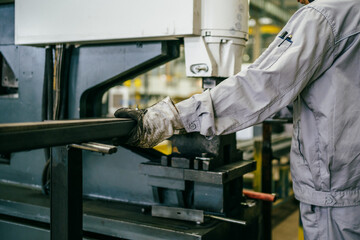 worker working in factory