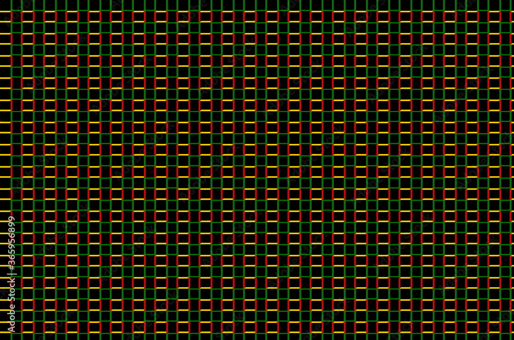 Aufkleber the abstract background consists of many small colored fragments.