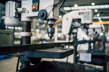 worker working in factory
