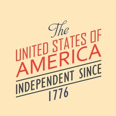 Fototapeta premium american independence day