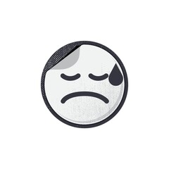 emoticon feeling disappointed