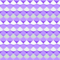 Seamless pattern with plaid purple and white shape for fabric, wallpaper and background