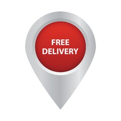 free delivery label