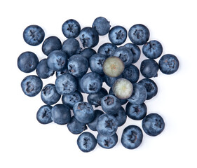 blueberry isolated on white background