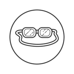 Obraz premium swimming goggles
