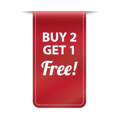 buy two get one free banner