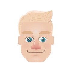 man smiling