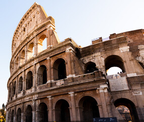 Colosseum in rome italy