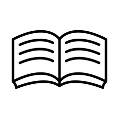 Open book icon