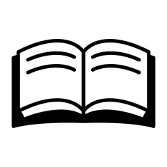 Open book icon