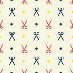 seamless scissor background
