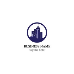 Real estate logo icon design