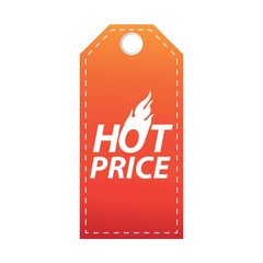 hot price label