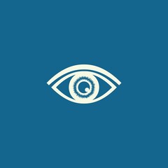 Eye care logo template vector icon design