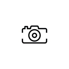 Camera icon vector logo design