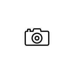 Camera icon vector logo design