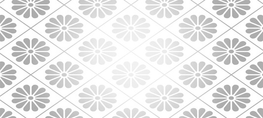 Fototapeta premium Gorgeous Japanese style chrysanthemum crest background material