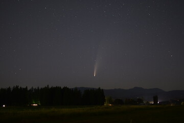 Comet Neowise Langley, BC, Canada