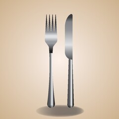 fork and knife