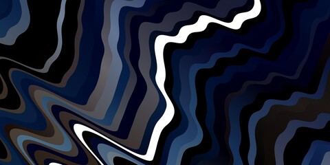 Light Blue, Red vector layout with wry lines. Colorful illustration in abstract style with bent lines. Pattern for websites, landing pages.