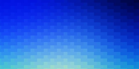 Light Blue, Green vector background with rectangles. Abstract gradient illustration with colorful rectangles. Design for your business promotion.