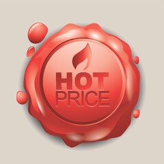 wax stamp with hot price