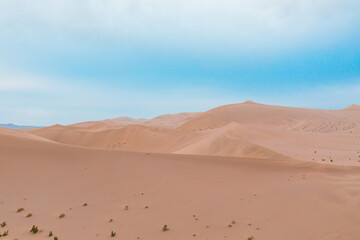 Fototapeta na wymiar desert in bule sky
