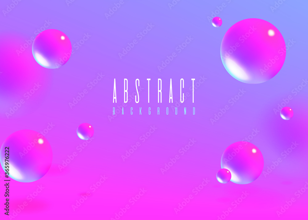 Poster set of abstract fluid 3d background with liquid modern shapes . isolated vector elements