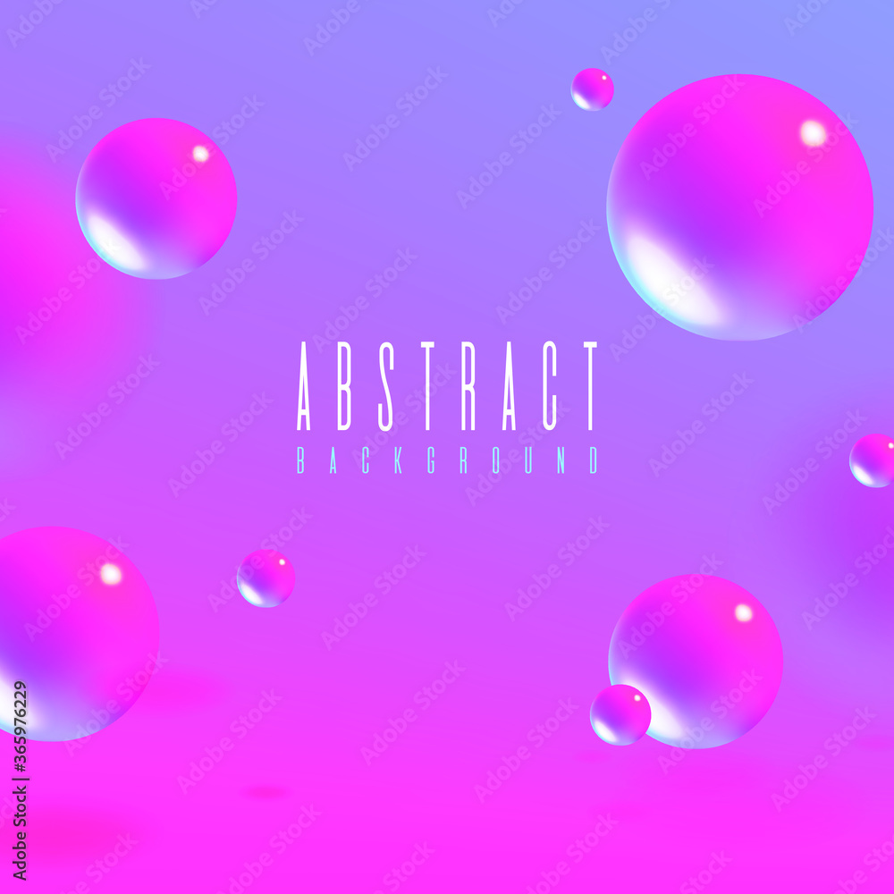 Poster set of abstract fluid 3d background with liquid modern shapes . isolated vector elements