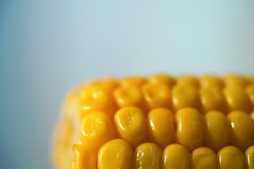 close up of corn