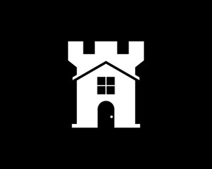 Simple fortress and house