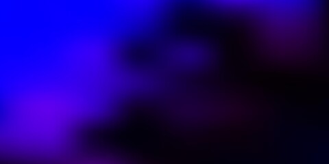 Dark pink, blue vector gradient blur texture.
