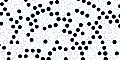 Dark BLUE vector layout with circle shapes. Abstract colorful disks on simple gradient background. Design for posters, banners.