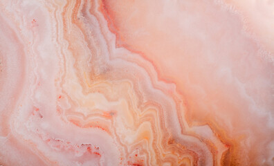 light orange curved agate macro structure