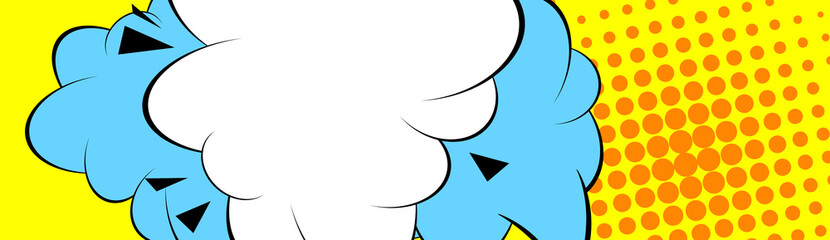 Cartoon design colored background. Comic book backdrop illustration. Vector comics wallpaper.