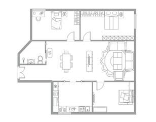 house plan blueprint
