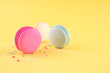 Colorful desserts cake.